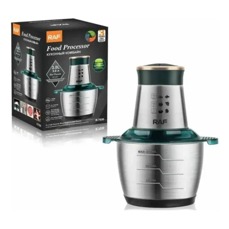 GENERICO - Procesador Triturador Picadora De Alimentos Moledor 1000w