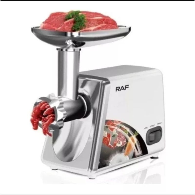 GENERICO - MAQUINA PICADORA ELÉCTRICA MOLEDOR DE CARNE RAF R3368
