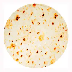GENERICO - Manta de tortilla de franela redonda 200 cm diametro