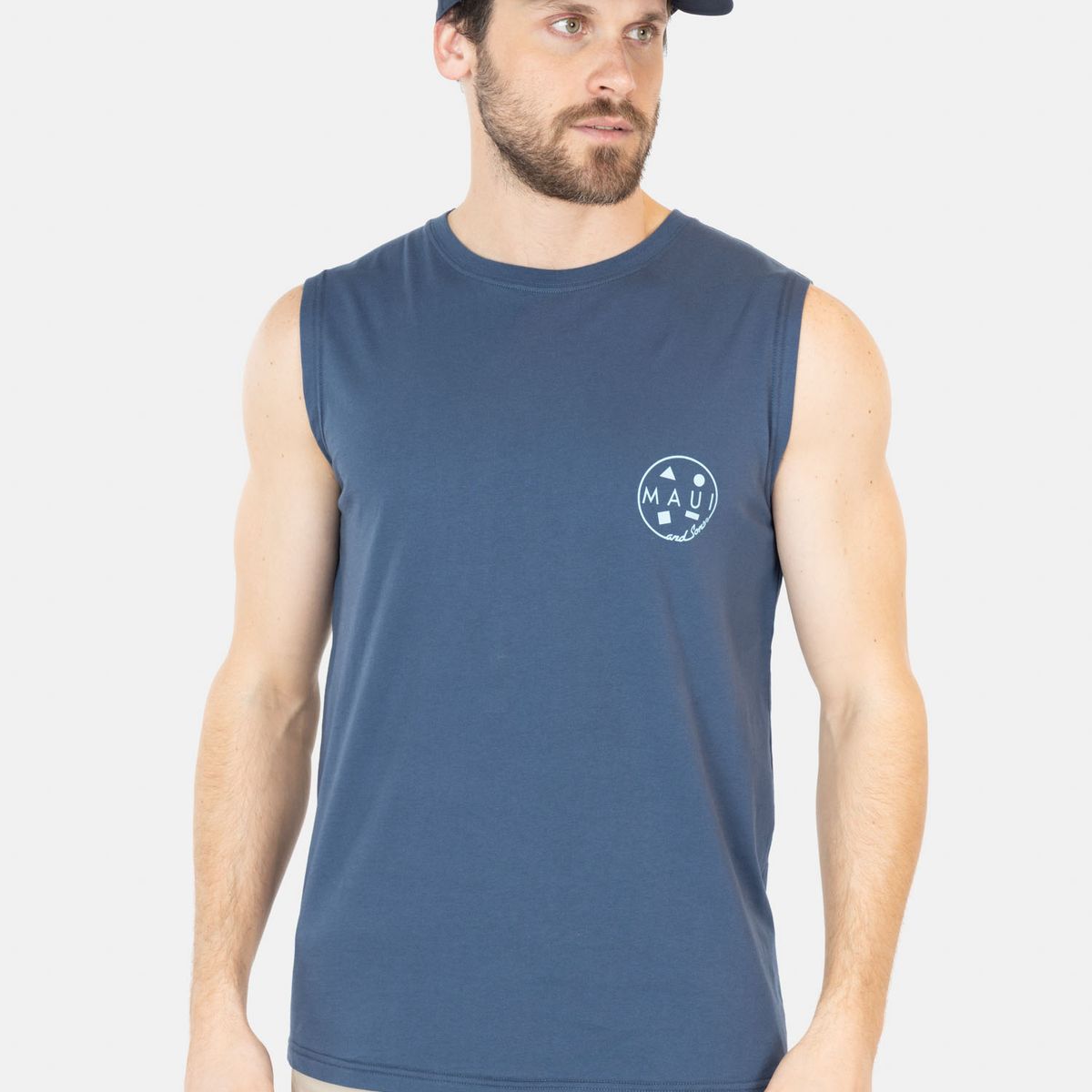 MAUI AND SONS - Polera UVP Costa Celeste Hombre Maui And Sons