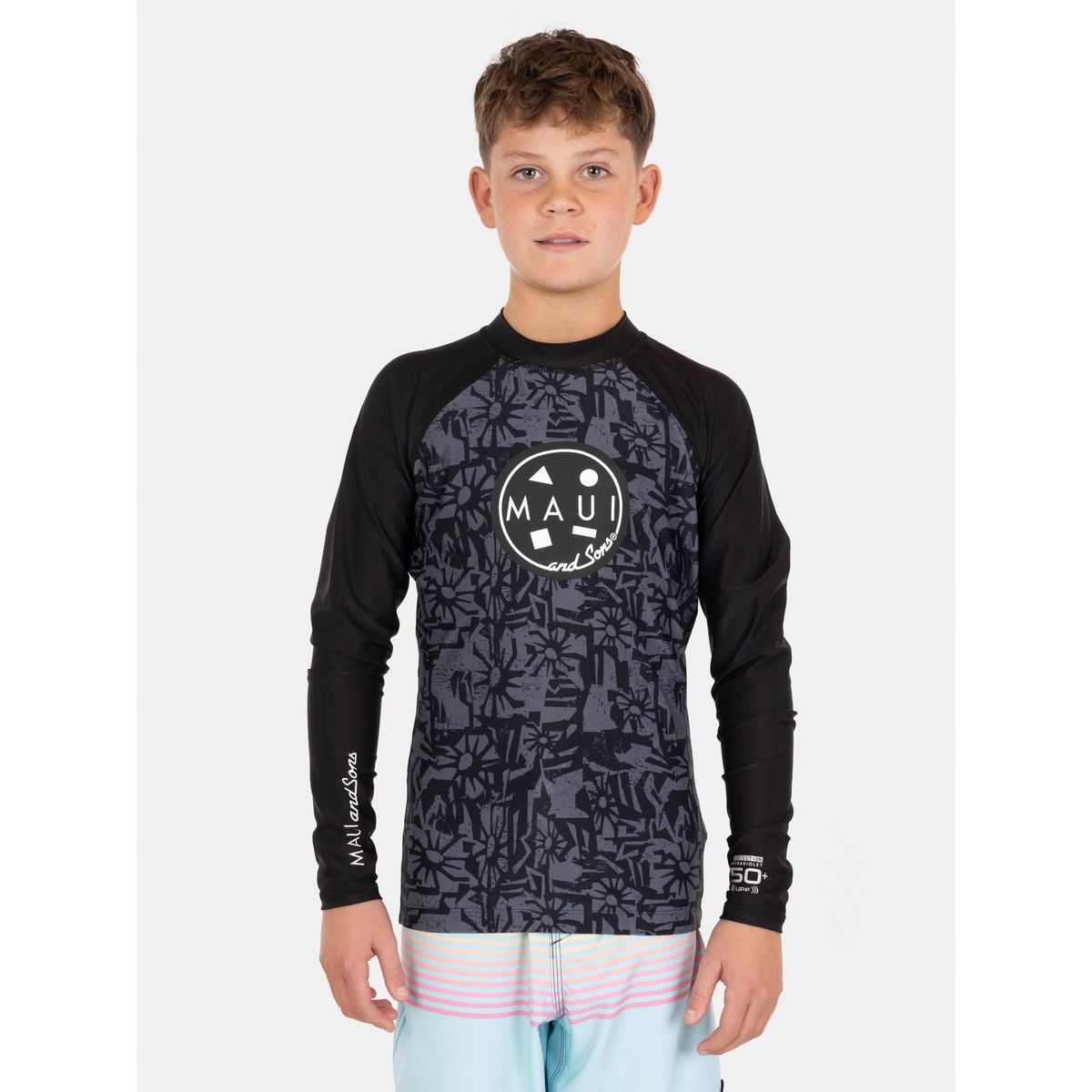 MAUI AND SONS - Polera UVP Splashy Multicolor Infantil Maui And Sons