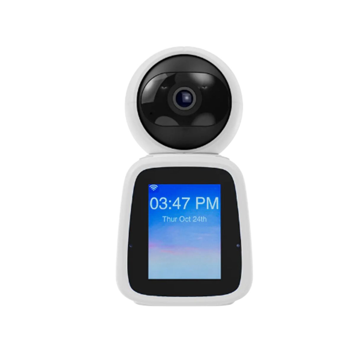 NEXXT SOLUTIONS - Nexxt NHC-IP20 Cámara PTZ Inteligente Wi-Fi, Full HD 1080p, Audio Bidireccional, Visión Nocturna y Botón de Emergencia