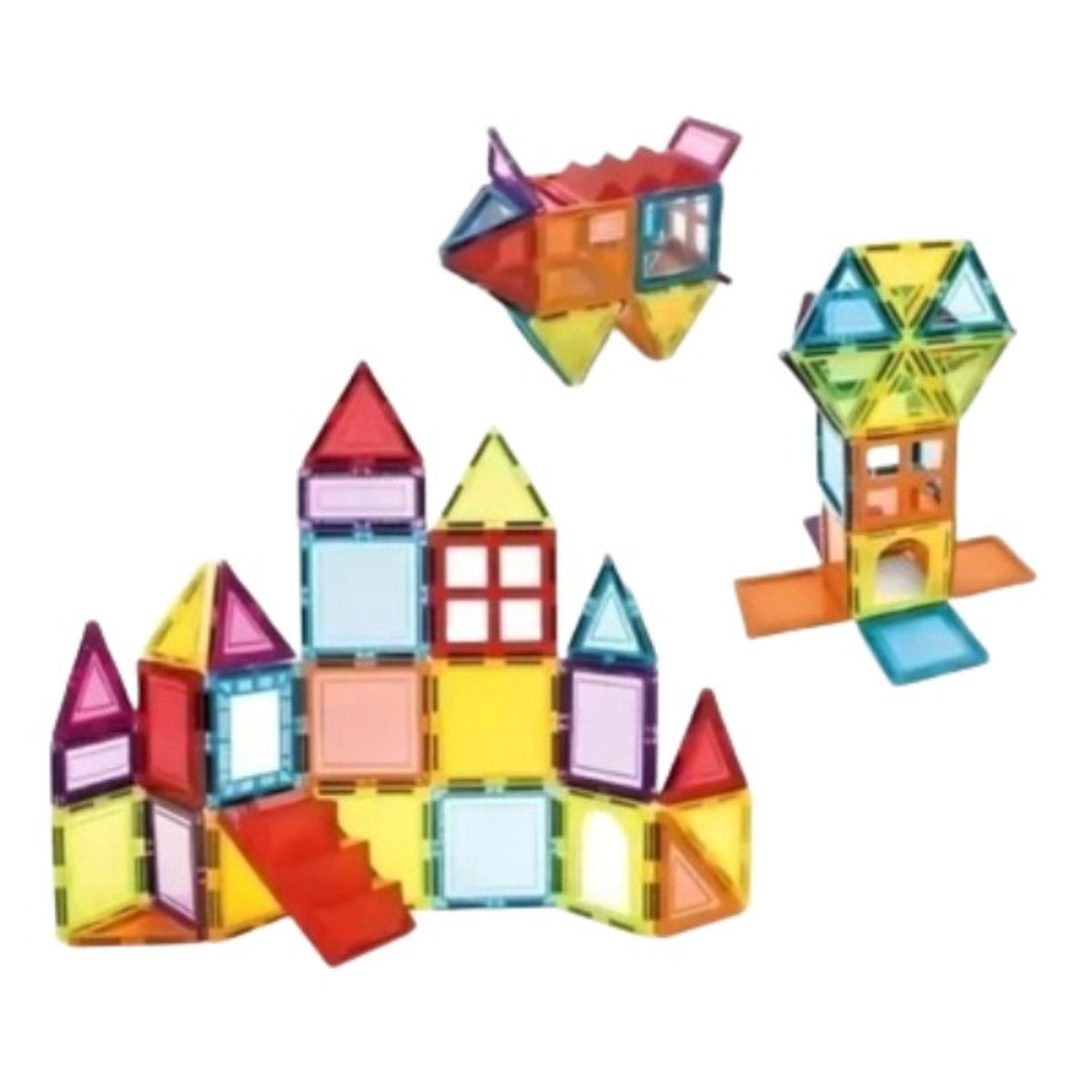 GENERICO - Juego De Bloques De Construcción Magnéticos 3d 26 Piezas