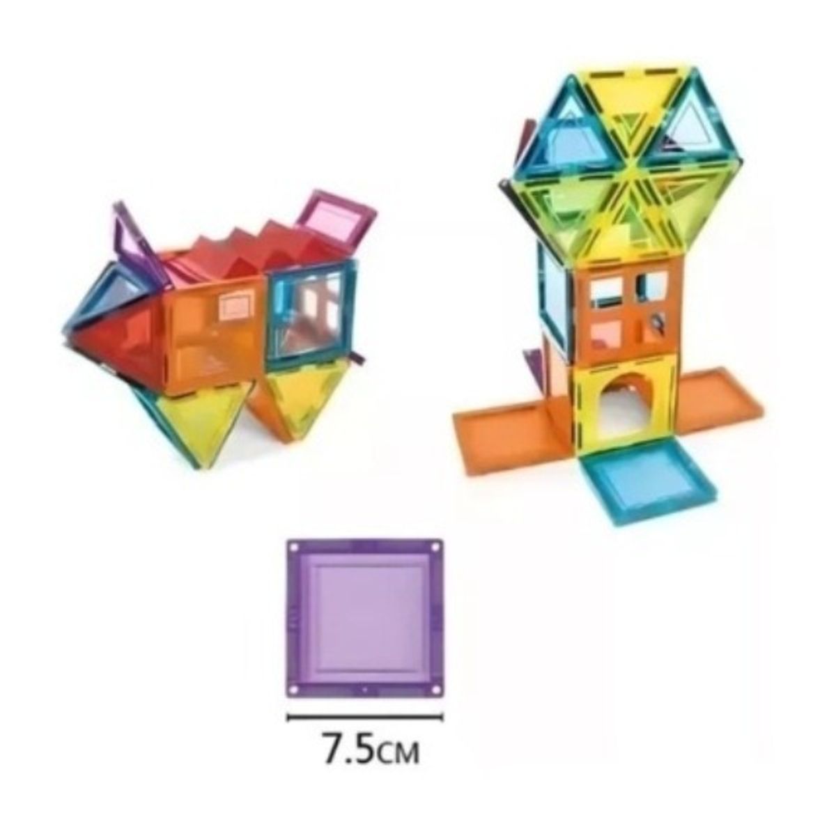 GENERICO - Juego De Bloques De Construcción Magnéticos 3d 26 Piezas