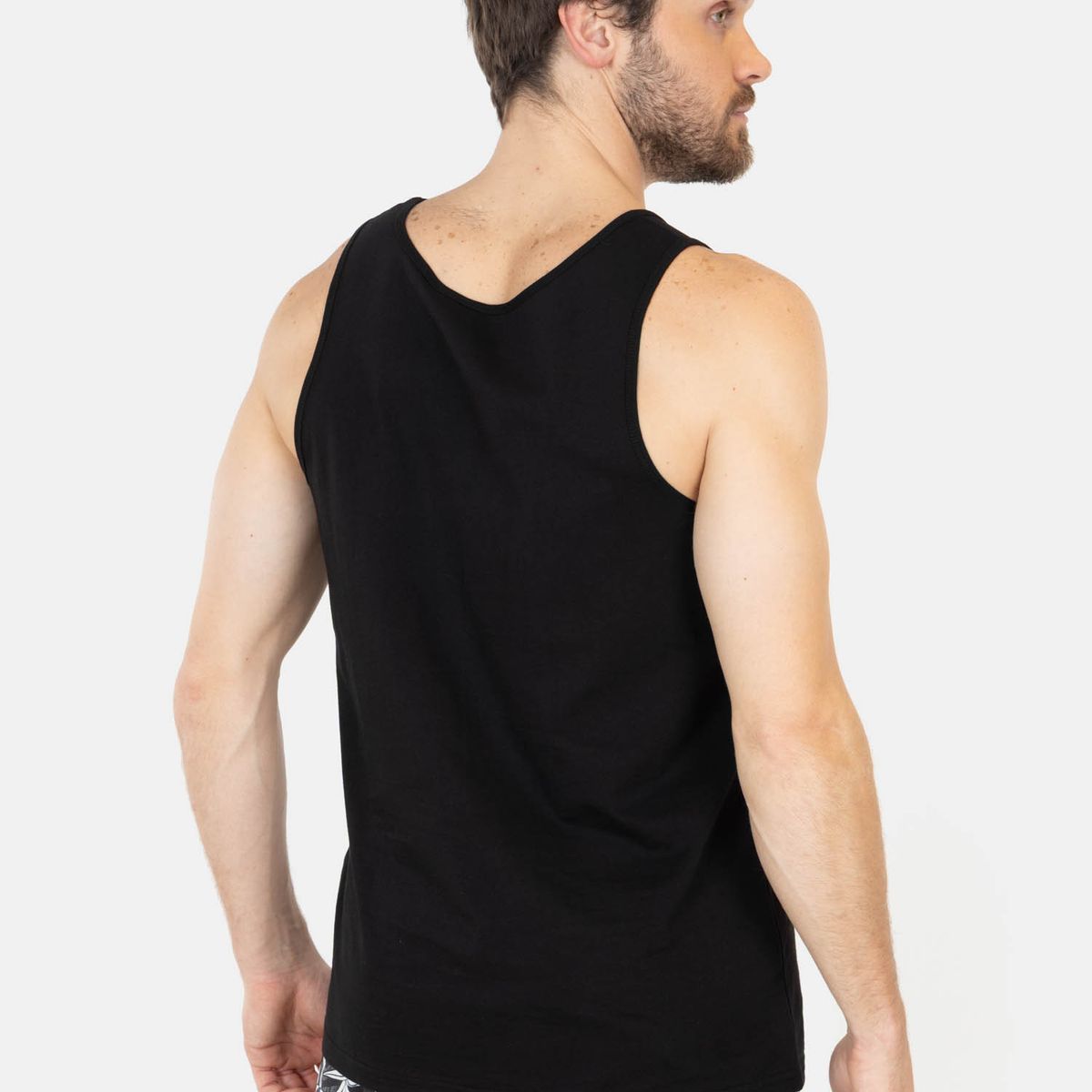 MAUI AND SONS - Polera UVP Brisa Solar Negro Hombre Maui And Sons