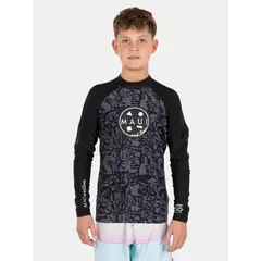 MAUI AND SONS - Polera UVP Splashy Multicolor Infantil