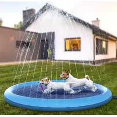 GENERICO - Piscina Inflable Plegable para Mascotas 150 cm