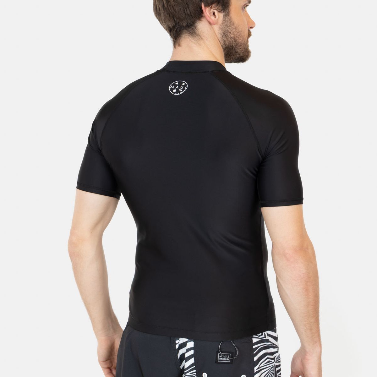 MAUI AND SONS - Polera UVP Meika Negro Hombre Maui And Sons