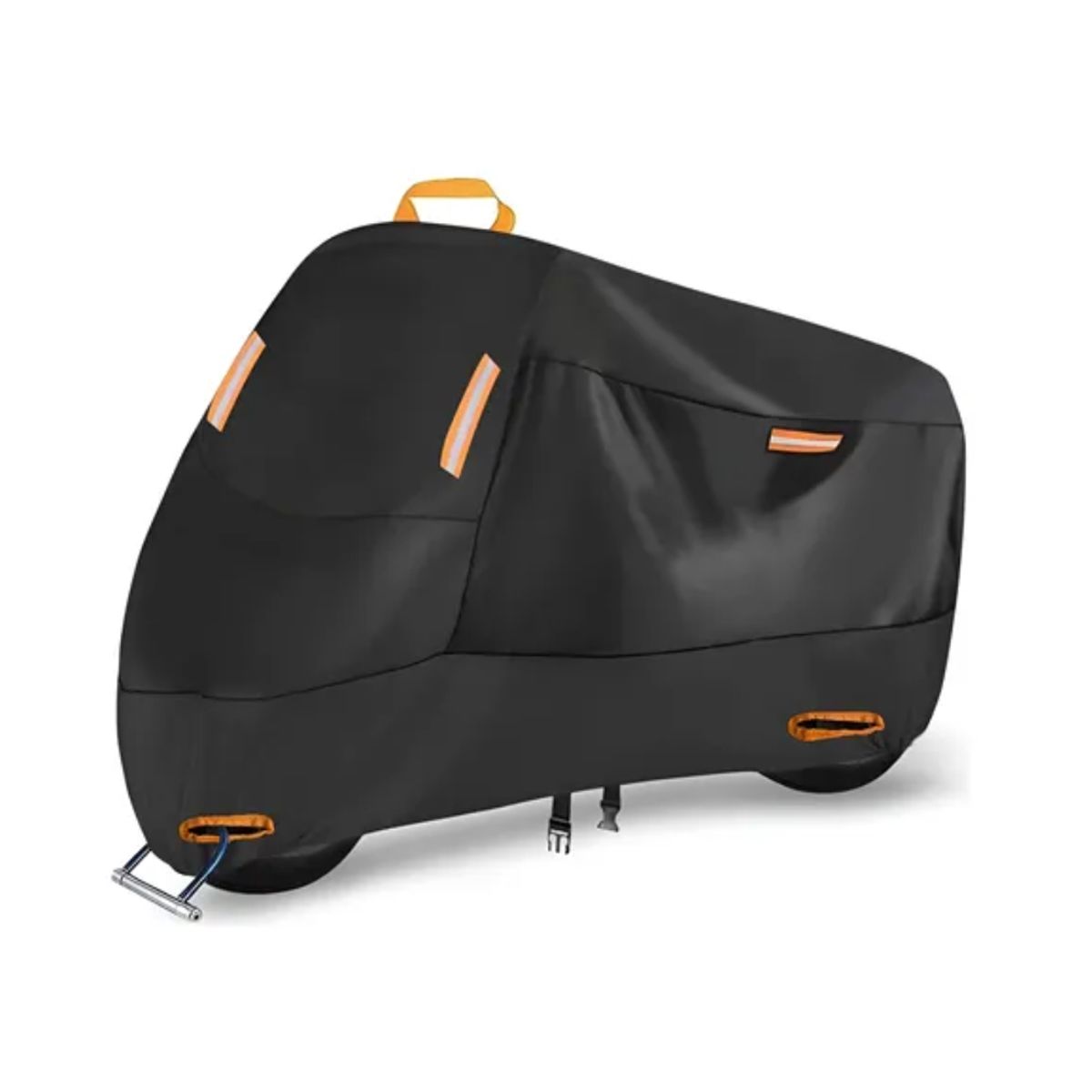GENERICO - Funda Impermeable 100% Protector Cubre Motos Bicicletas Xxl