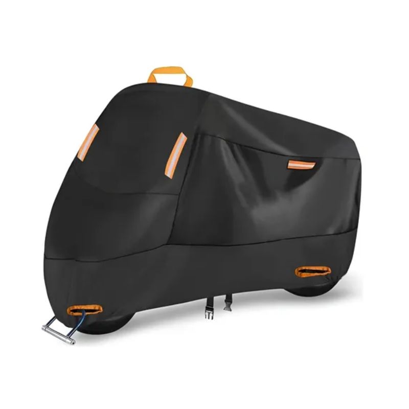 GENERICO - Funda Impermeable 100% Protector Cubre Motos Bicicletas Xxl