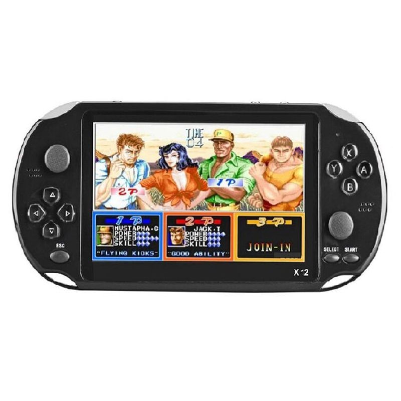 GENERICO - Consola De Video Juegos Retro X12 Negra