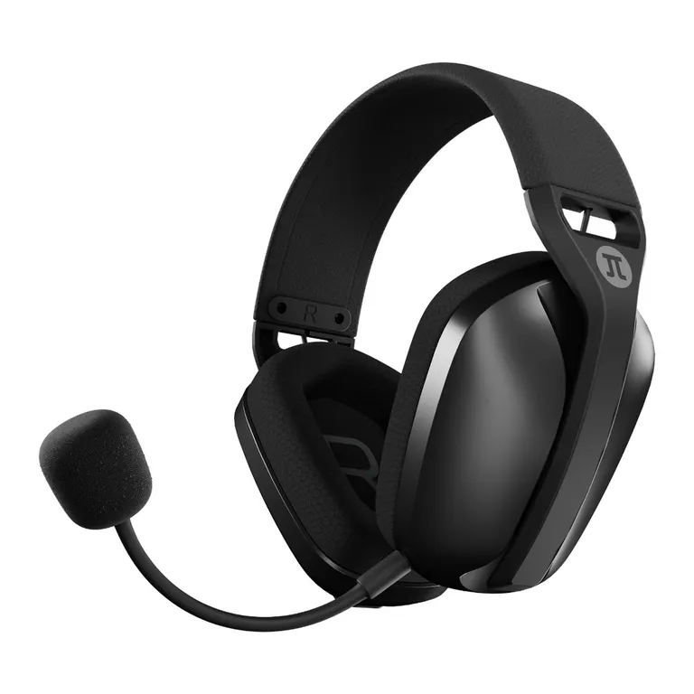 Audifionos Gamer inalambricos con 2.4ghz Dongle Negro