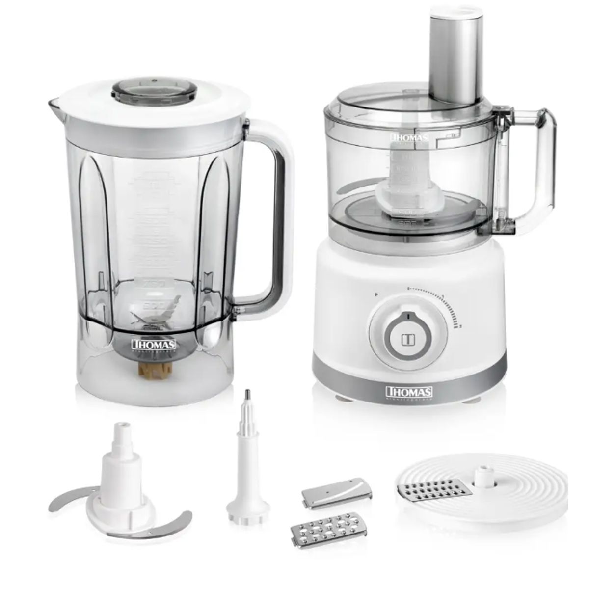 THOMAS - Licuadora y Procesadora de alimentos THOMAS TH-9170B.