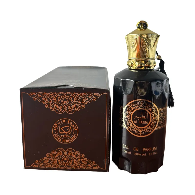 ATIKA PERFUMES - Perfume Attika Al Taiba Eau de Parfum 100 ml Fragancia Árabe Elegante