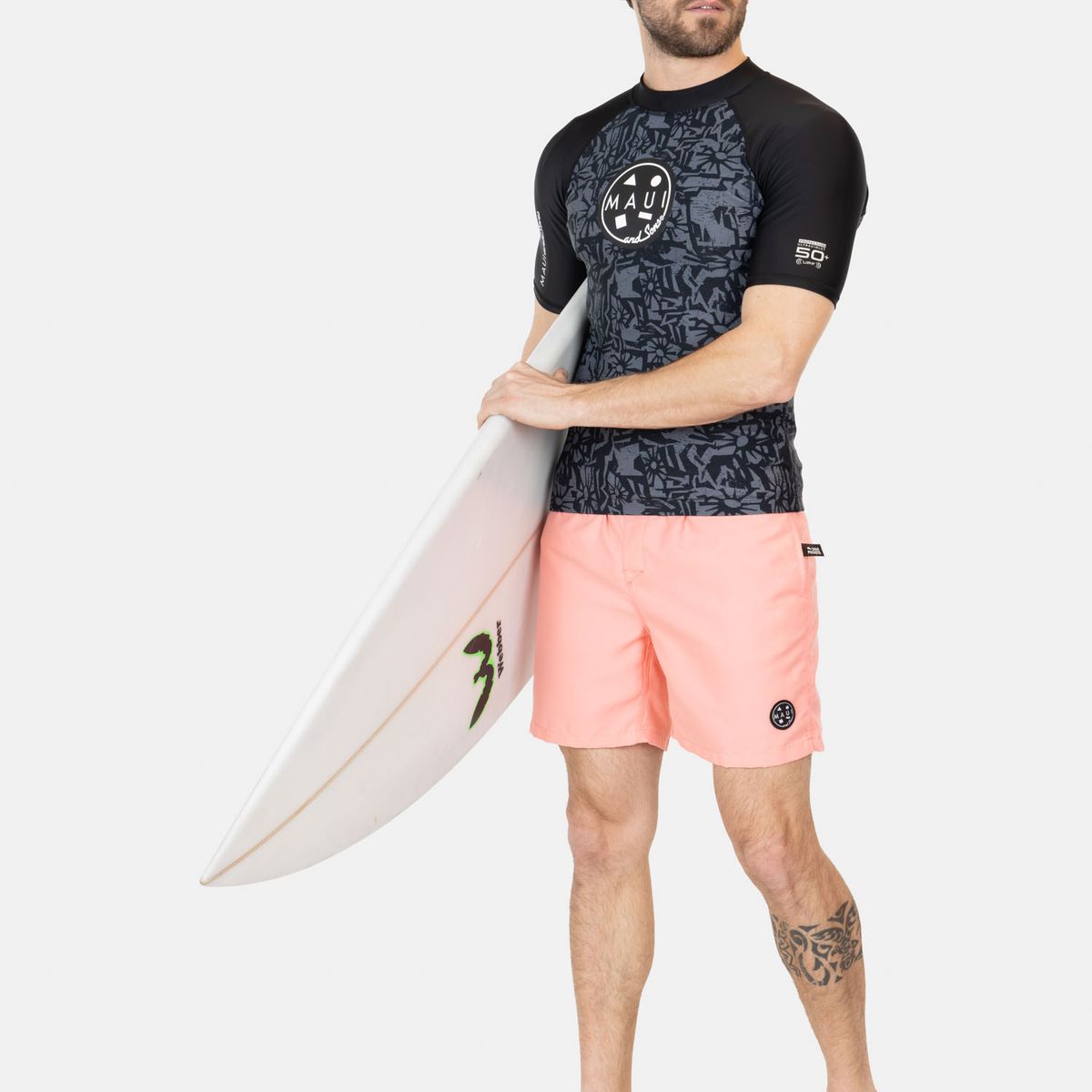 MAUI AND SONS - Polera UVP Aukai Multicolor Hombre Maui And Sons