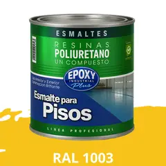 EPOXY - PINTURA PISOS ALTO TRÁFICO - POLIURETANO BASE AGUA 1K - 1L RAL 1003