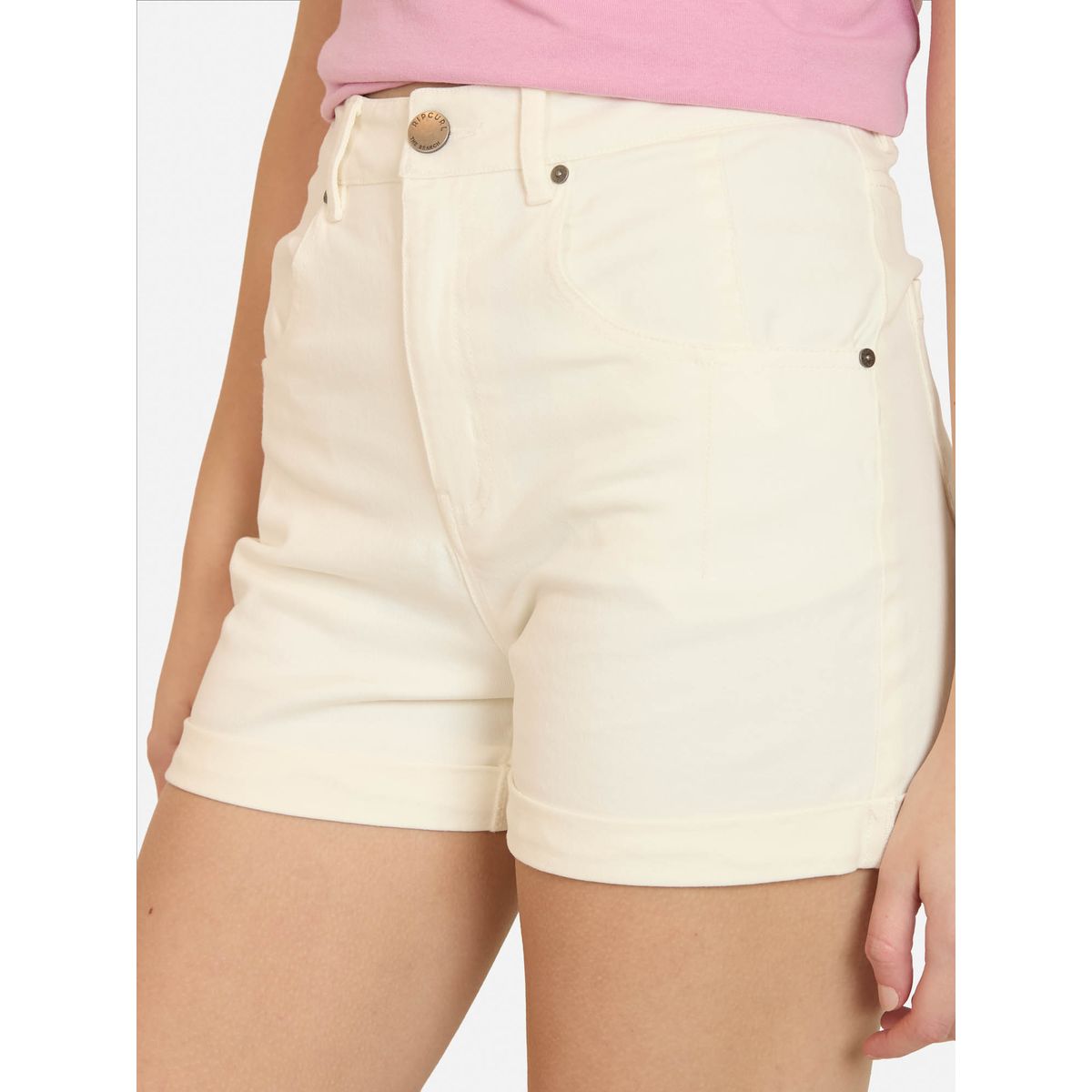 RIP CURL - Short Coastpass Blanco Mujer Rip Curl