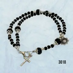 GENERICO - Brazalete - Rosario completo de cristal.