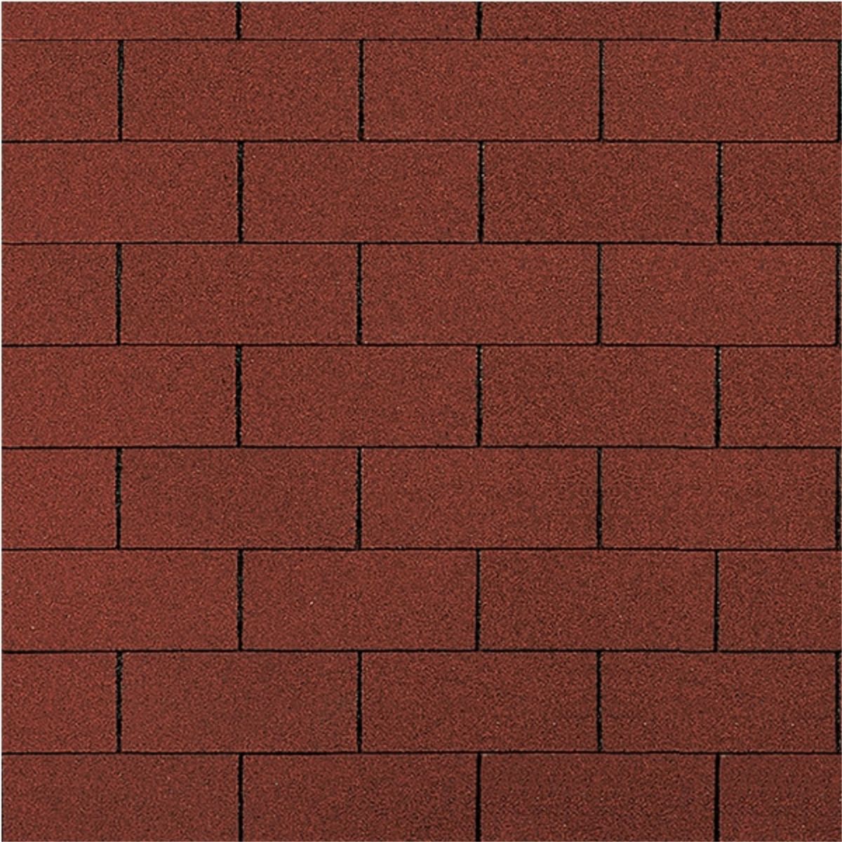 OWENS CORNING - Teja asfaltica gravillada Classic roja 3,1 mt2