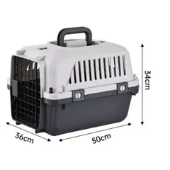 GENERICO - Jaula Canil Transportador para Mascota Talla L