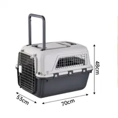 GENERICO - Jaula Canil Transportador para Mascota Talla XXL