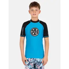 MAUI AND SONS - Polera UVP Sharky Azul Infantil