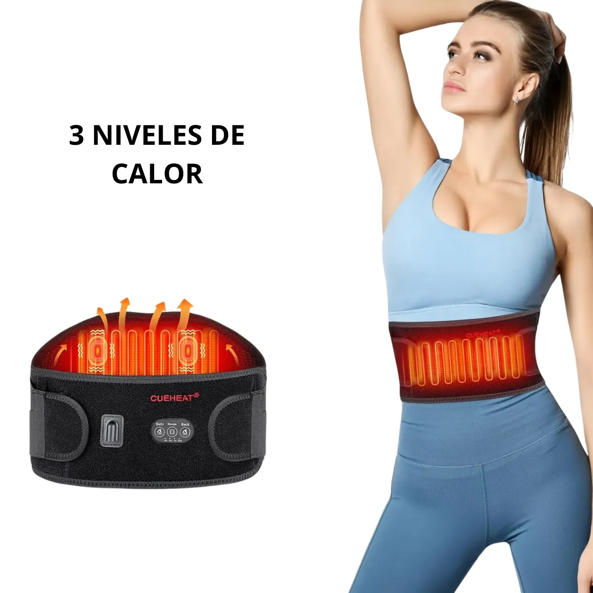 MOVI - Faja Térmica  Alivio y Relajación