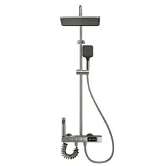 GENERICO - Ducha Columna Baño Moderna Botones Digital 4 Funciones Llave