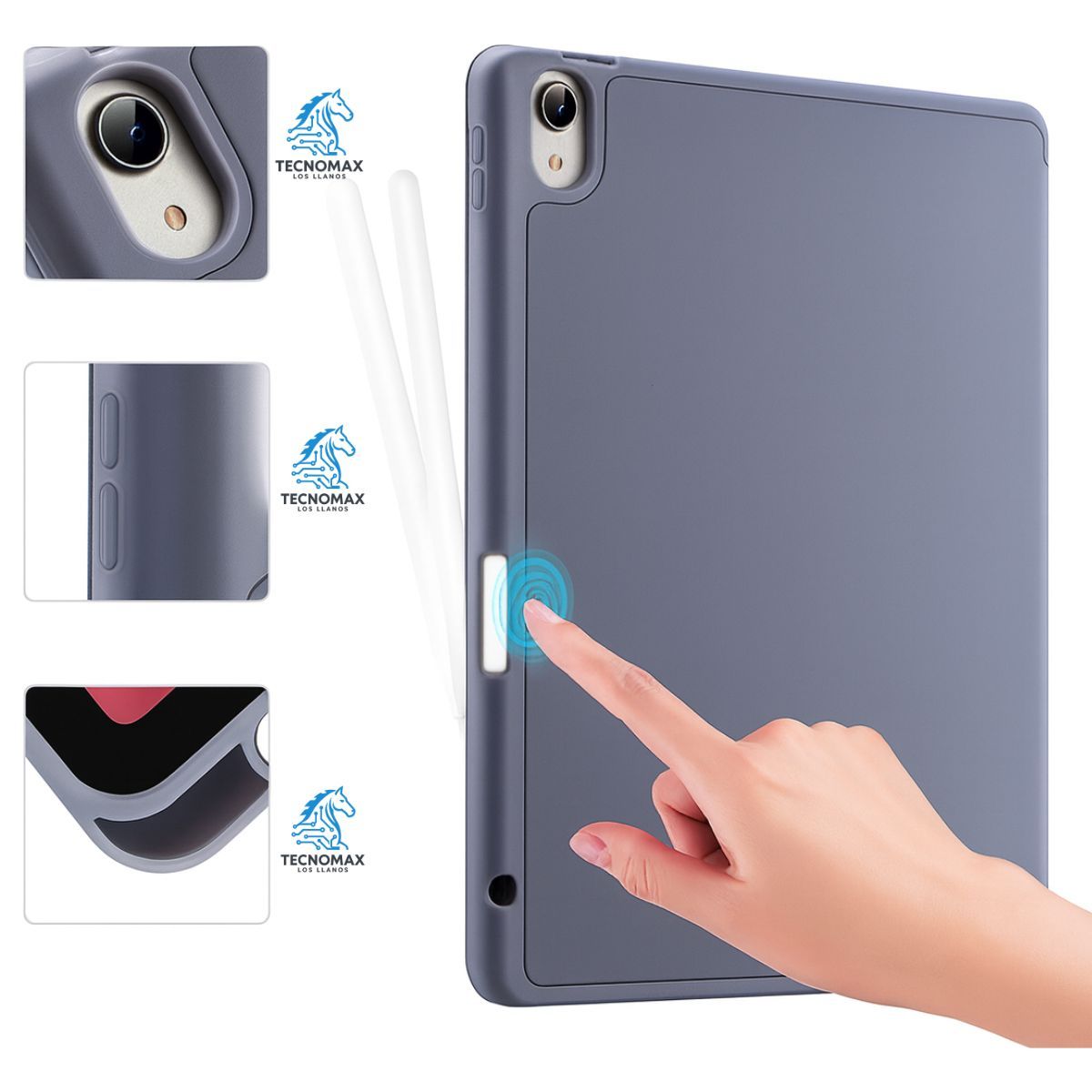 GENERICO - Funda Smart Cover Para iPad Air 11 M2 2024 M3 2025