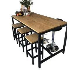 GENERICO - Mesa Aconcagua Con 4 Banquetas