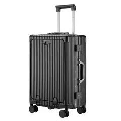 KLIP XTREME - KNL-500, GlobeBizman Maleta Premium, Cerraduras TSA, USB-C, USB-A, Ruedas 360°