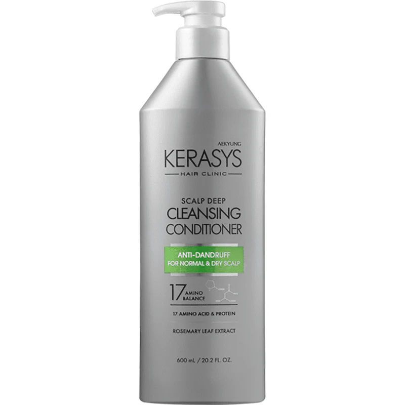 KERASYS - Champú Calmante & Anticaspa  Cabello Luminoso y Cuero Cabelludo