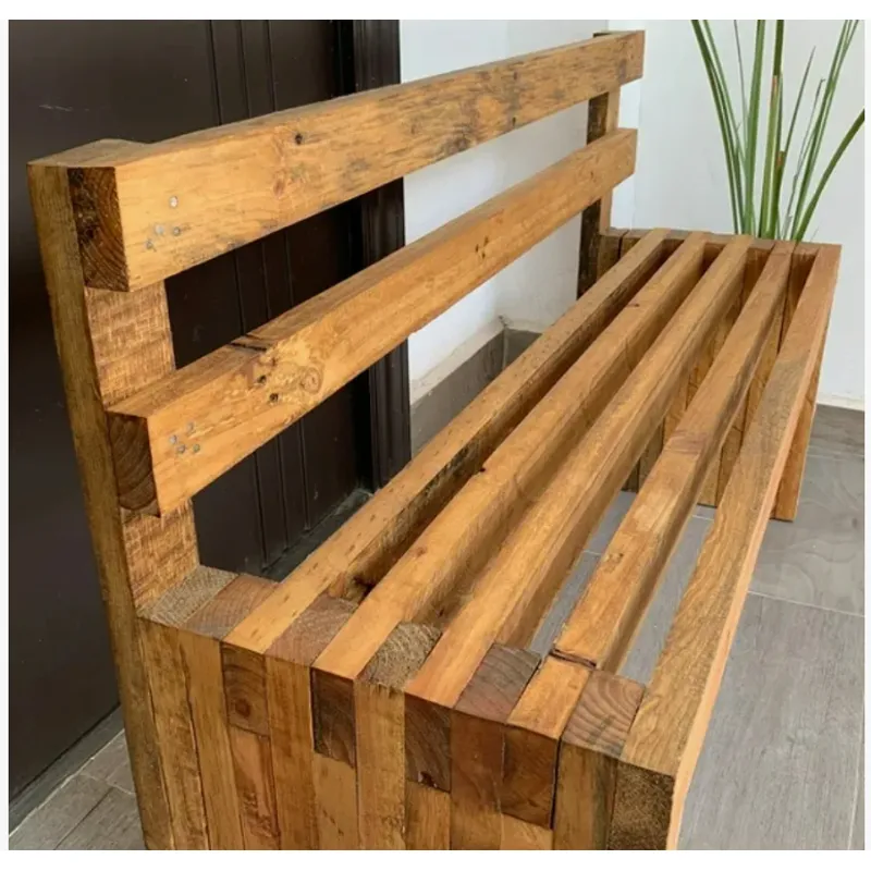 GENERICO - Banca De Madera Reine - Modelos Rustico - 100 Cm