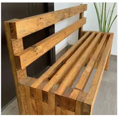GENERICO - Banca De Madera Reine - Modelos Rustico - 100 Cm