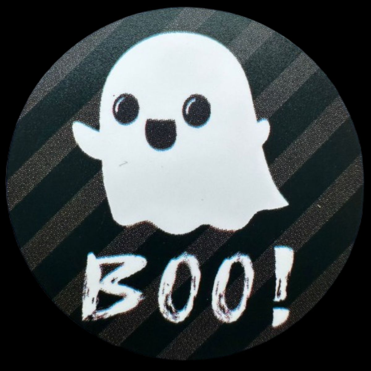 GENERICO - Sticker Halloween A Mini 25mm 100 unidades