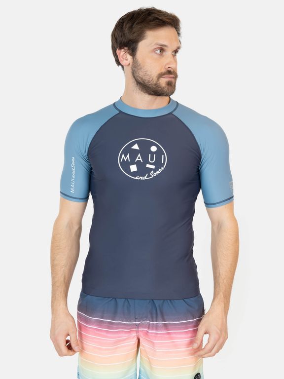 Polera UVP Meika Azul Hombre Azul S
