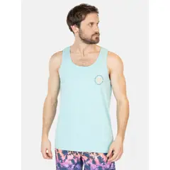 MAUI AND SONS - Polera UVP Pacific Guard Celeste Hombre