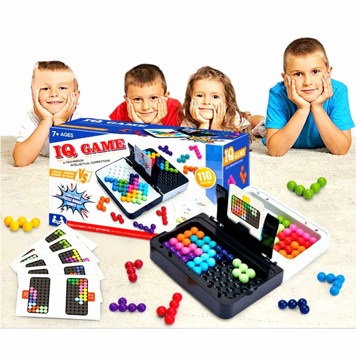 GENERICO - Juego Rompecabezas  Estrategias IQ  Gamne  2 Jugadores 110