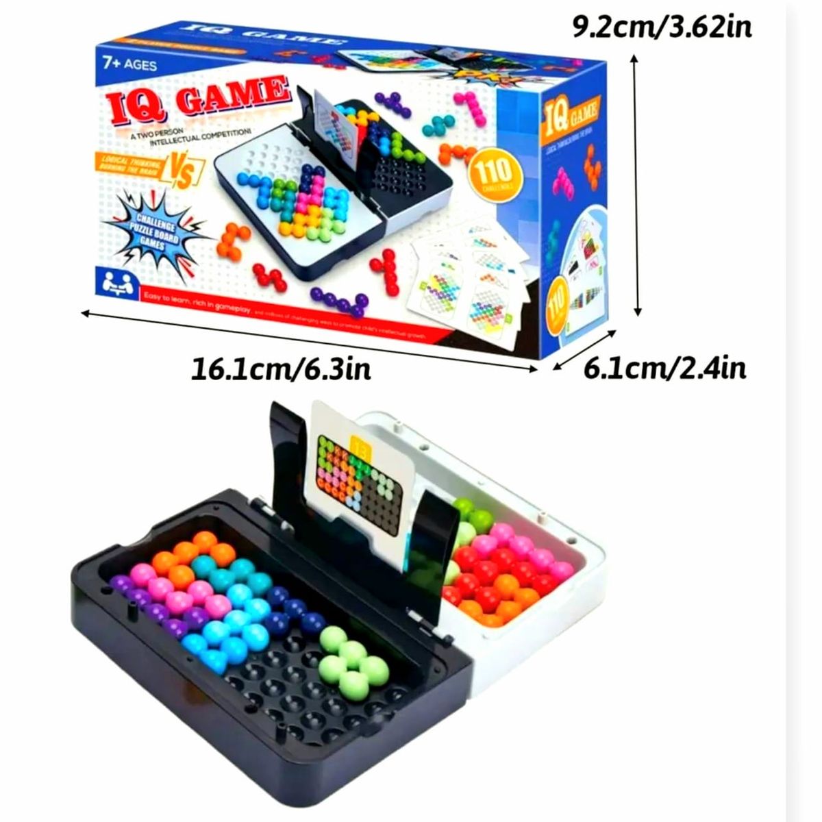 GENERICO - Juego Rompecabezas  Estrategias IQ  Gamne  2 Jugadores 110