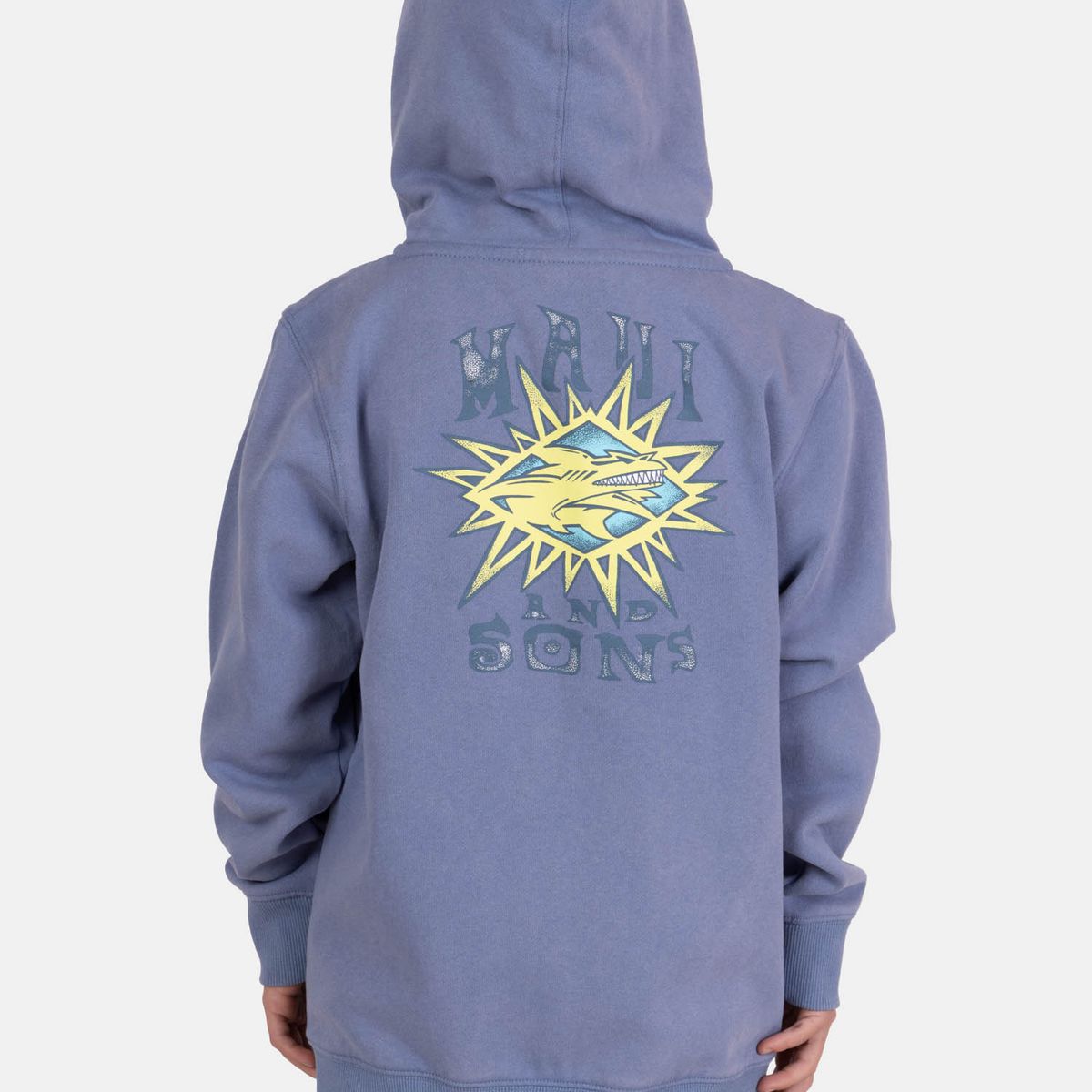 MAUI AND SONS - Poleron FZ Nalu Morado Infantil Maui And Sons