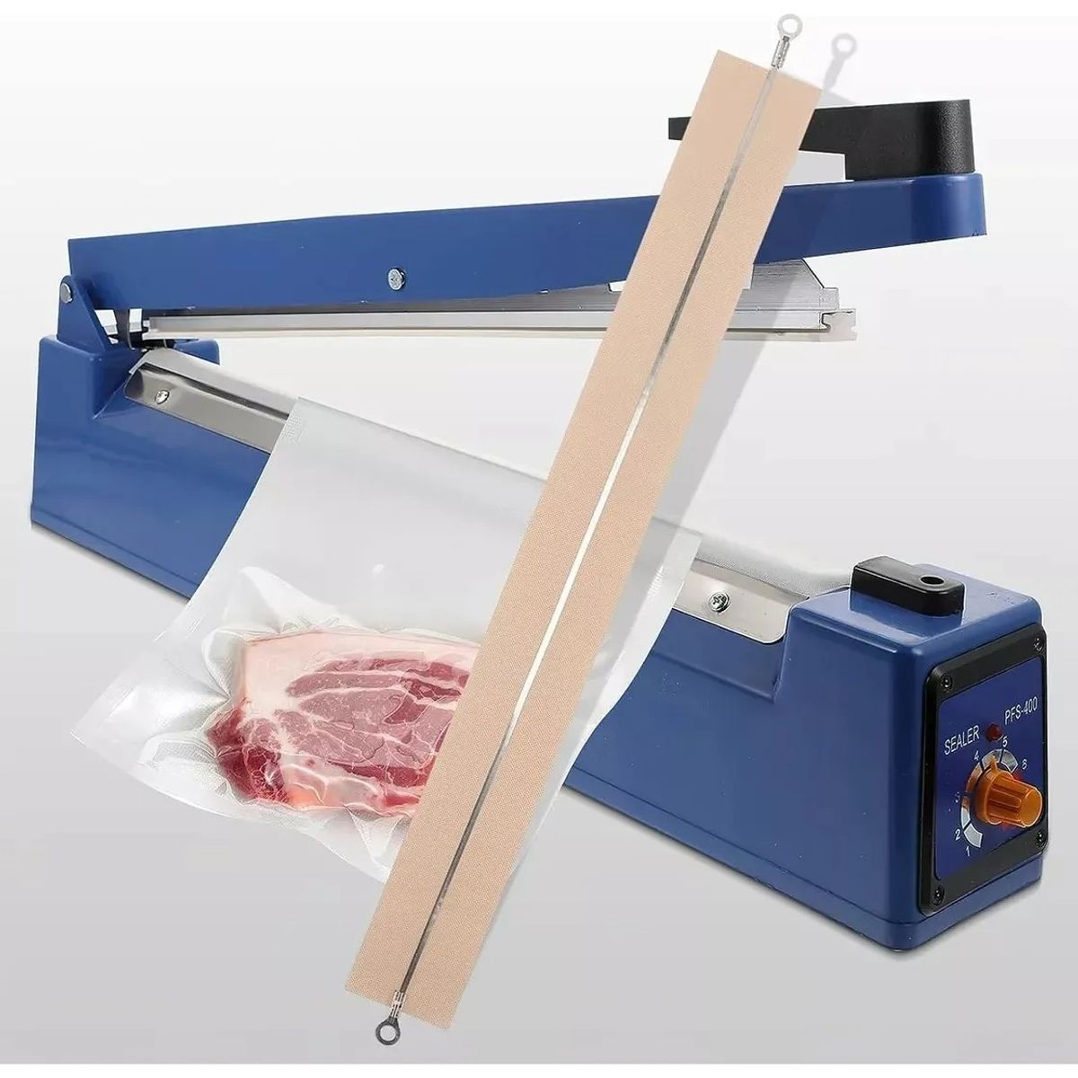 GENERICO - Resistencia Y Teflon Para Selladora De Bolsas 40cm Repuestos