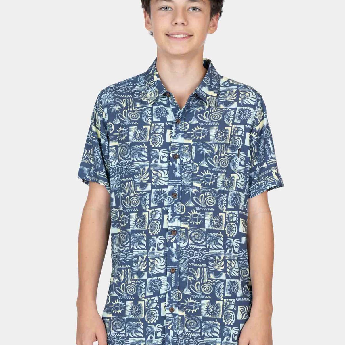 MAUI AND SONS - Camisa MC Reevina Multicolor Infantil Maui And Sons