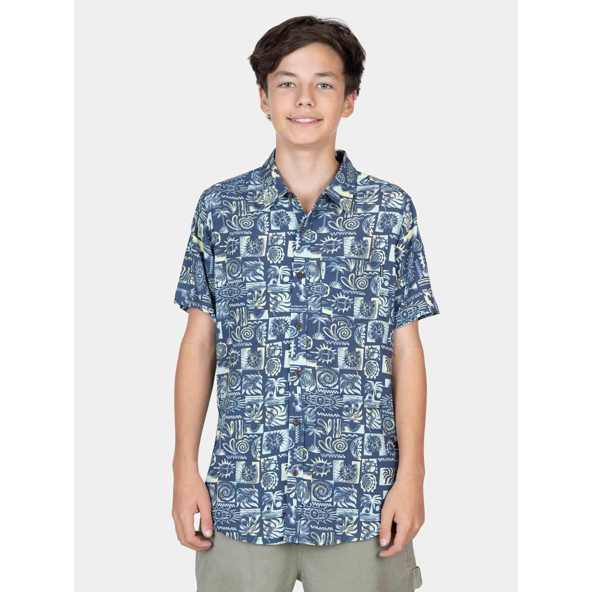 MAUI AND SONS - Camisa MC Reevina Multicolor Infantil Maui And Sons