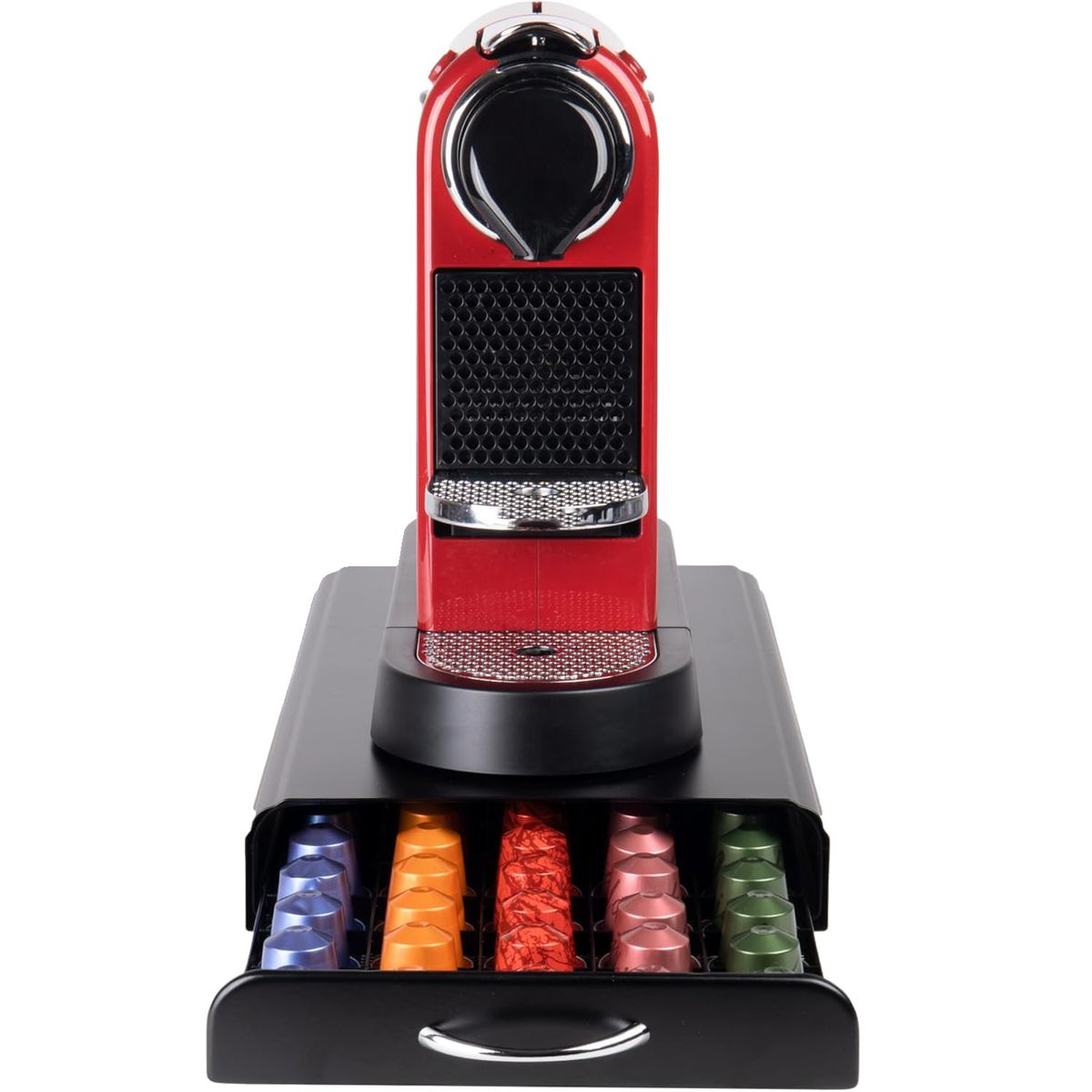 KUANGYE - Porta Cápsulas Metálico Para Café Nespresso 50 Unidades