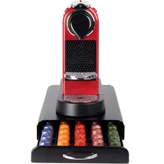 KUANGYE - Porta Cápsulas Metálico Para Café Nespresso 50 Unidades