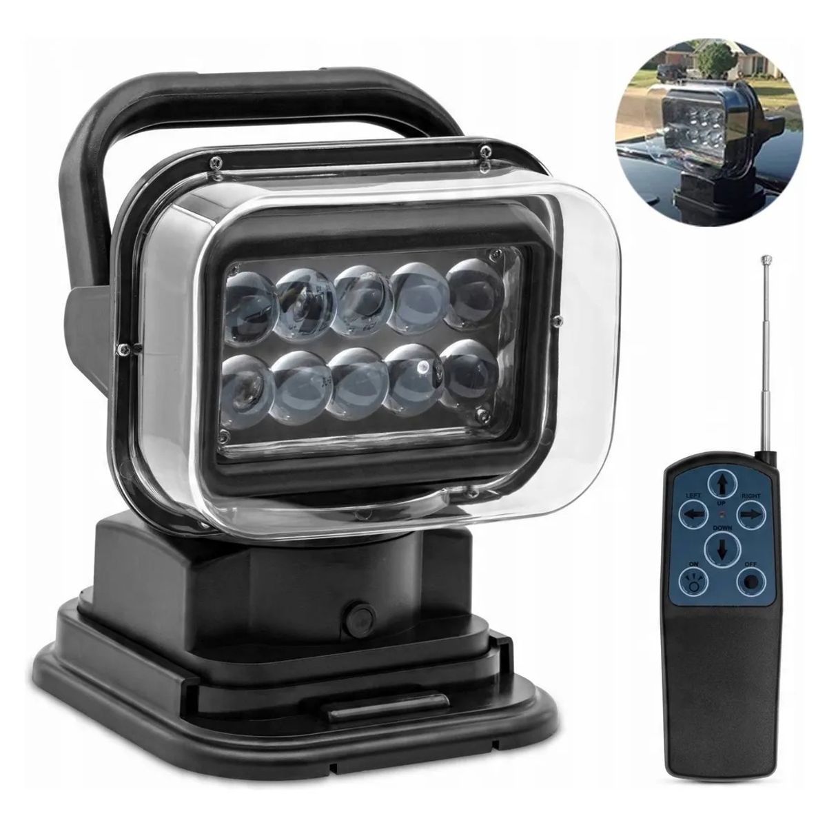 GENERICO - Foco Busca Led 50w Imantado De 360 Grados Focos