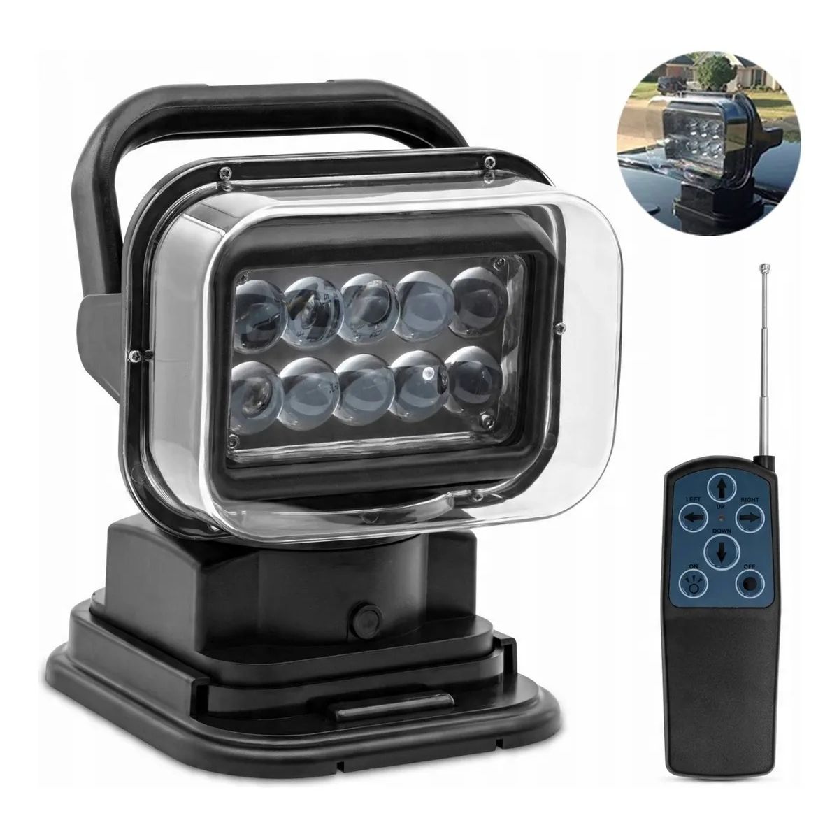 GENERICO - Foco Busca Led 50w Imantado De 360 Grados Focos