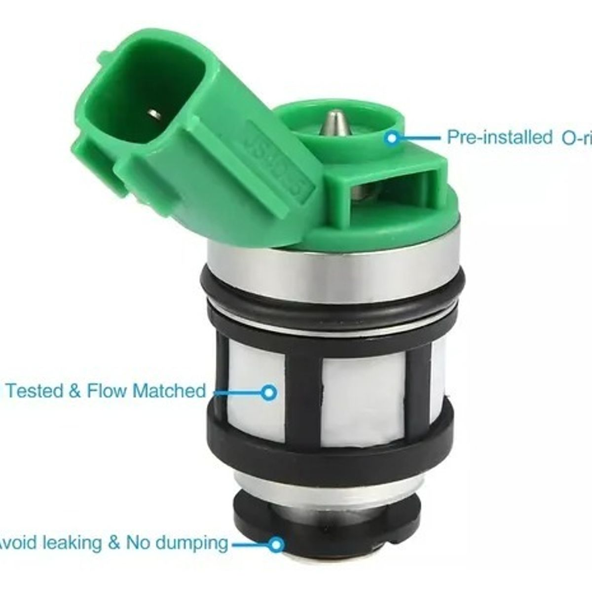 GENERICO - Inyector Combustible Para Nissan D21 Frontier 2.4 1998-2004