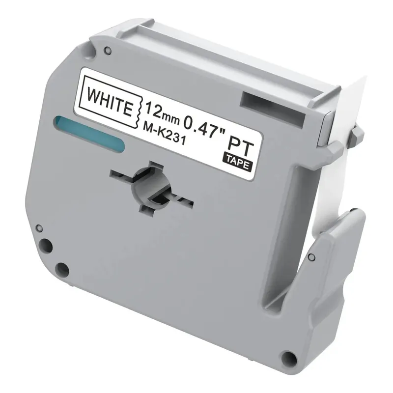GENERICO - Cinta 12mm X 8m Reemplazo Compatible Con Brother Pt Mk-231