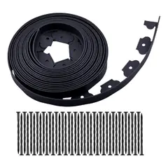 GENERICO - Separador Jardín Limitador De Césped Burlete 5cm X 6m